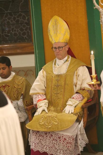 Pontifical Mass Bishop at the Throne